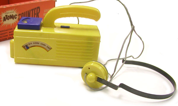 Toy Geiger Counter by Bell Products
