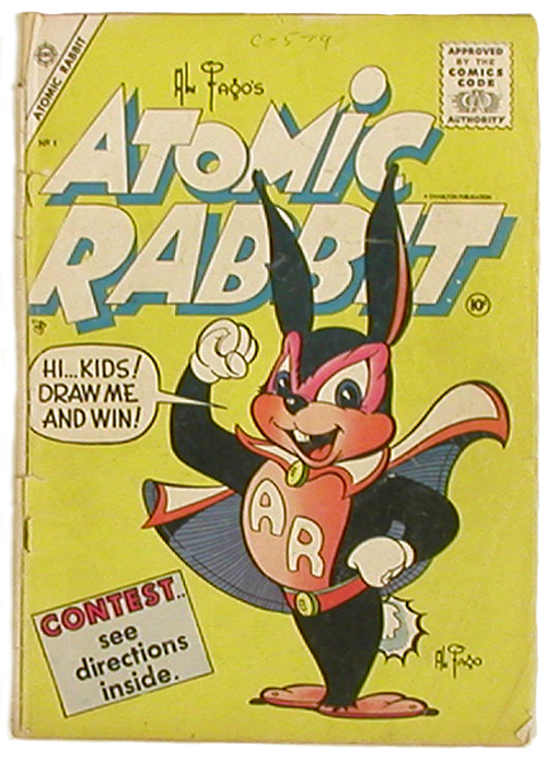 Atomic Rabbit comic