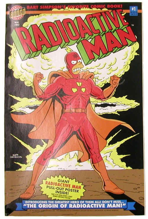 Radioactive Man comic