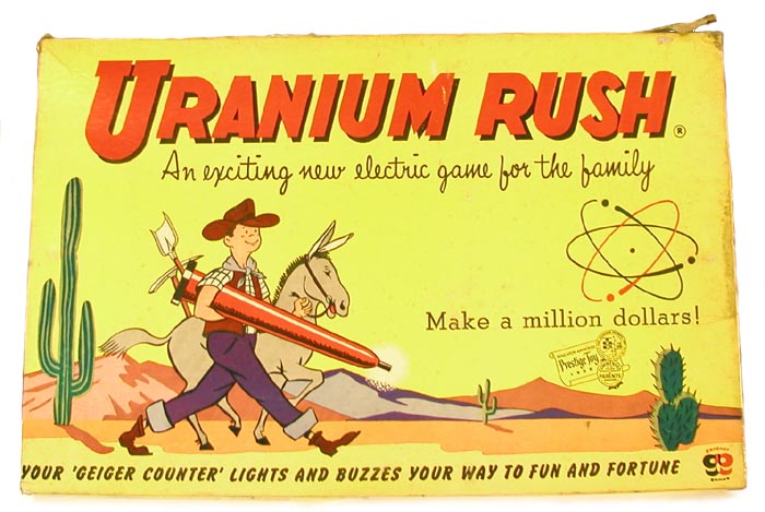Uranium Rush game box