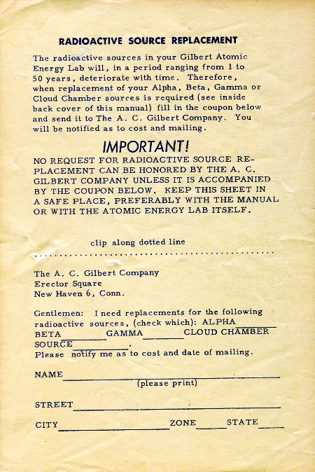 Gilbert Atomic order form