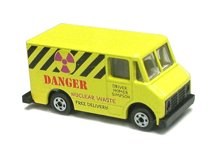 The Simpsons Nuclear Waste Truck