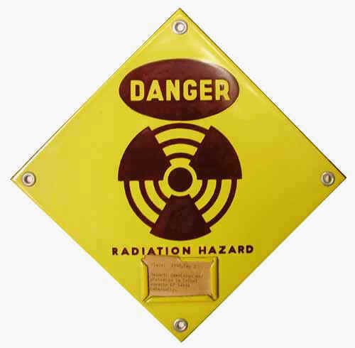 Special Radiation Hazard Warning Sign from ORNL