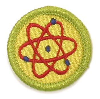 Boy Scouts Atomic Energy Merit Badge 