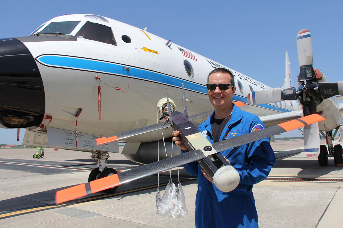 The Flying Coyote weather drone measures growth and movement of hurricanes 