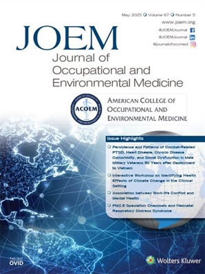 May issue of the Journal of Occupational and Environmental Medicine
