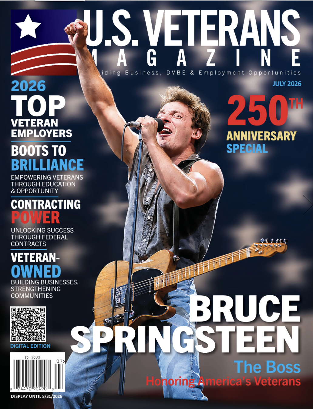 image for ORAU recognized again as top veteran employer in U.S. Veterans Magazine