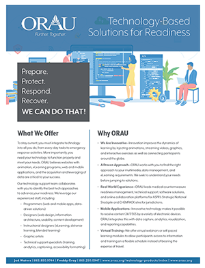 Technology Based Solutions for Readiness one-pager