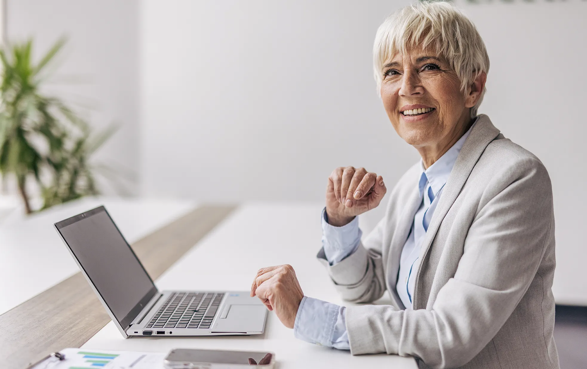 Senior businesswomen portrait