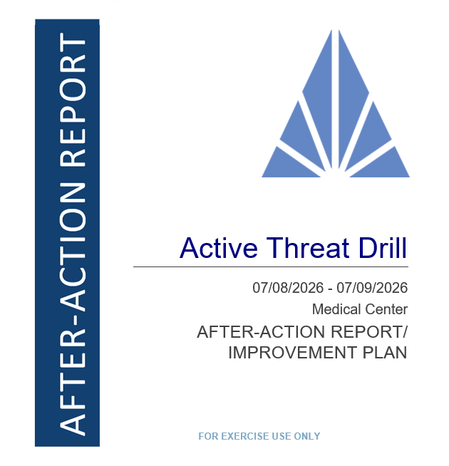 System-generated after-action report