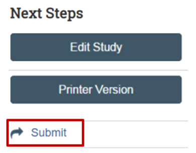 Steps for Initial Submission