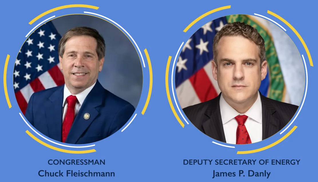 Congressman Chuck Fleischmann and Deputy Secretary of Energy James P. Danly